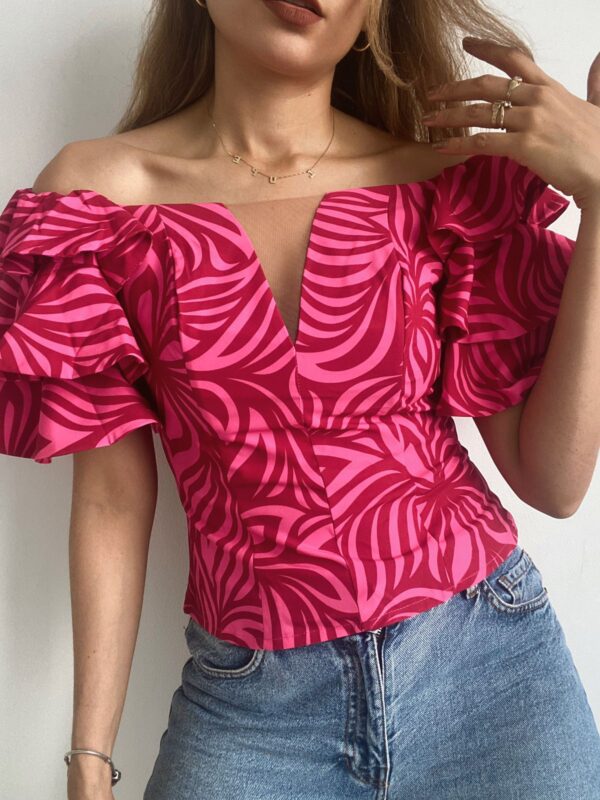 Blusa Carolina Magenta