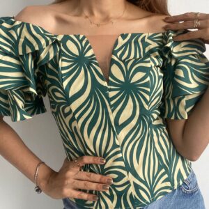 Blusa carolina green