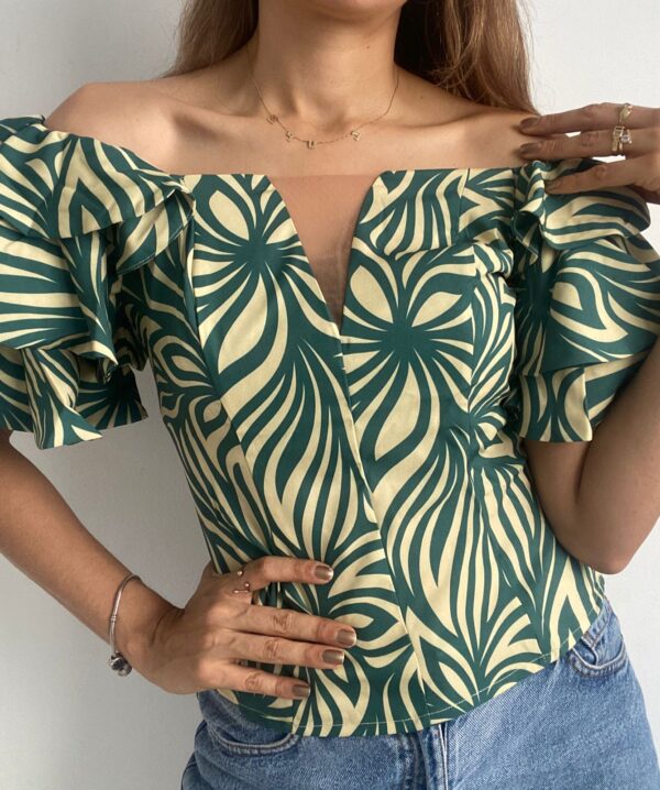 Blusa carolina green
